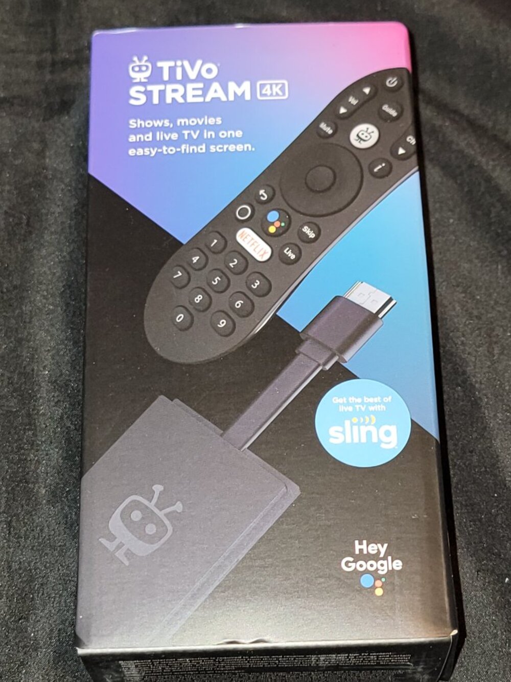 TiVo Stream 4K – Every Streaming App and Live TV on One Screen – 4K UHD, Dolby V